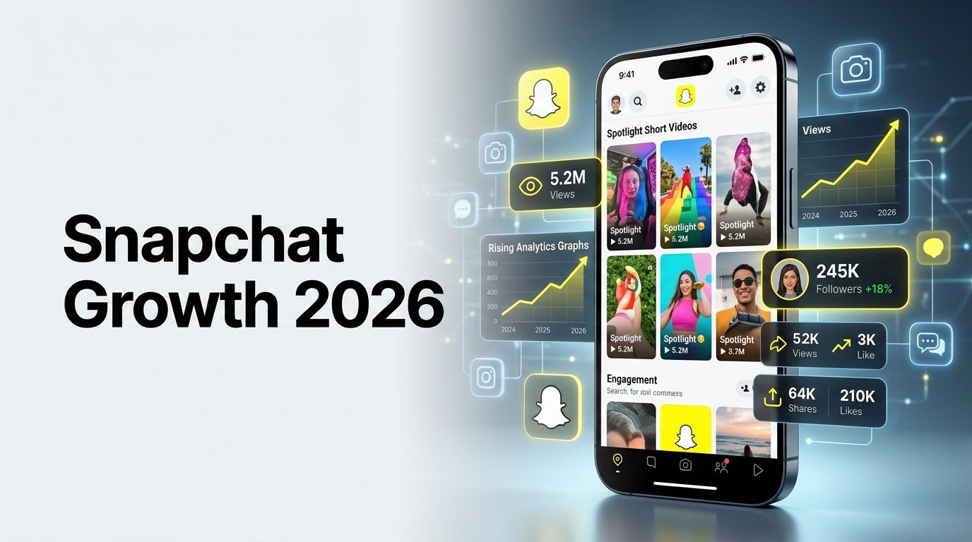 Snapchat growth and Spotlight views guide for 2026